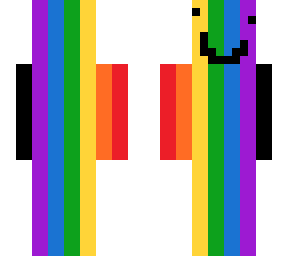 rainbow blob