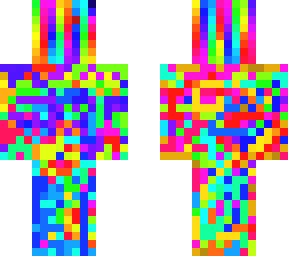 rainbow skin