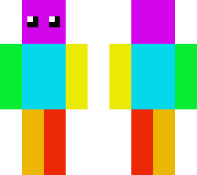 rainbow skin