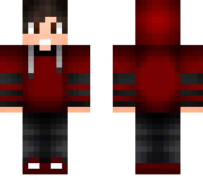 red hoodie