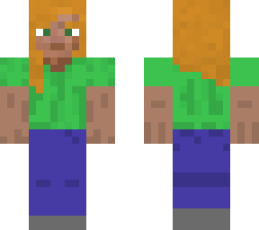 female minecrafter