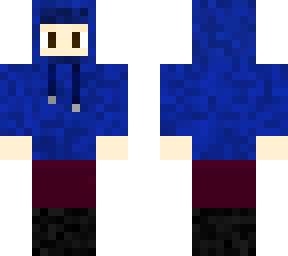 hoodie guy - blue