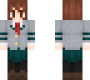 ochaco "uravity" uraraka (u.a. uniform)