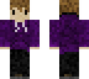 clean purple hoodie guy