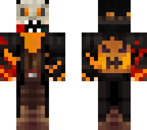 fire and dark halloween