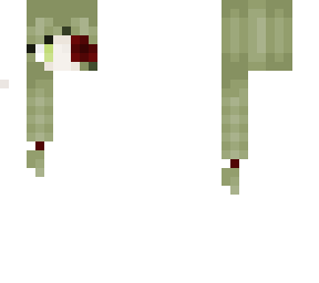 green braided hair base w/ poppy eye