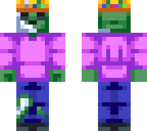 king caesars skin (with crown and hive hoodie) (hive style) (: