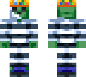 king caesars skin (with crown and prison uniform) (hive style) (:
