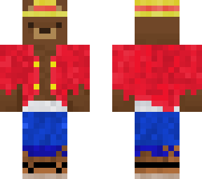 luffy skin bear (not mine)