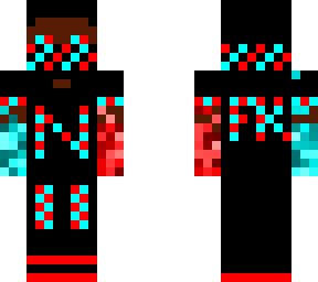 cyan and red firekingx