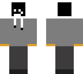 gray cube head