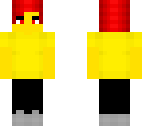 male - casual yellow - red hair