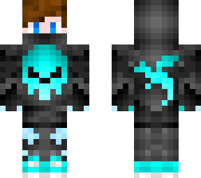blue skull