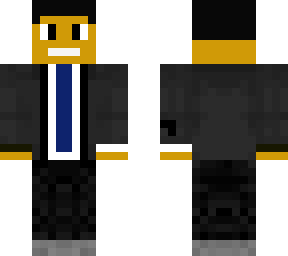 gamer blue suit