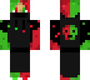 red & green fire