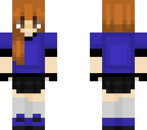 blue girl