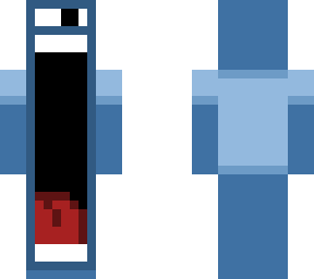 blue shirt scream