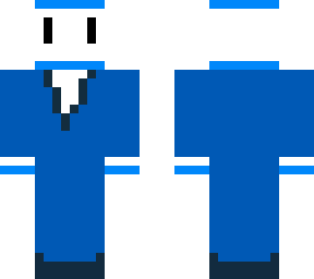 blue tuxedo