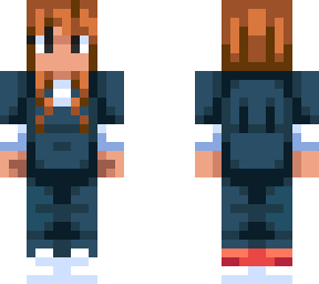 girl with brown hair and office clothes (hive style) (: