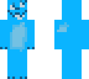 glowing blue kitty from regretevator!! (styleized)