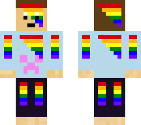 rainbow man