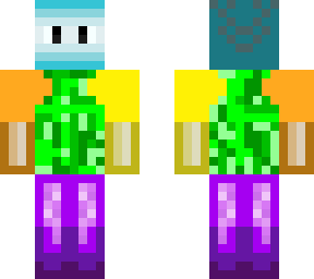 the minecraft skin that took me an hour to finish