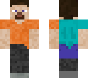 unfinished steve repaint