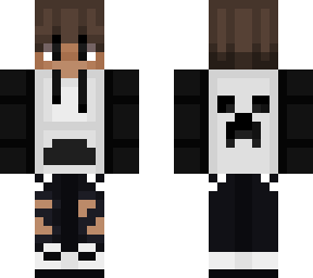 black & white