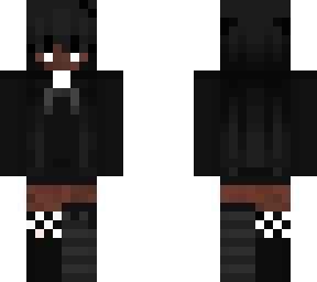 black emo girl