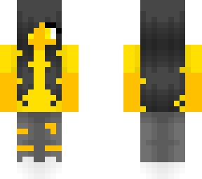 female - casual yellow t - fire - ripped pants