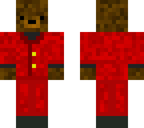 mrbear red suit
