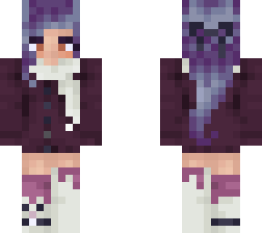 my first attempt at skin making! <33