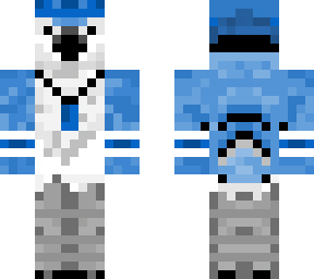 saphirebluejay: a skin i made for my friend