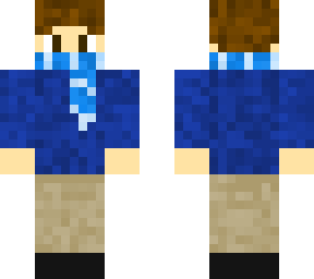 sweater scarf mix - blue