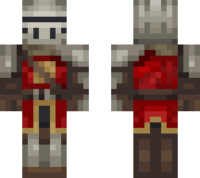 (edited) red medieval skin