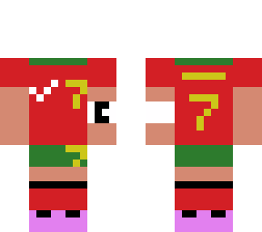 cristiano ronaldo (nations league kit 2024) with headless