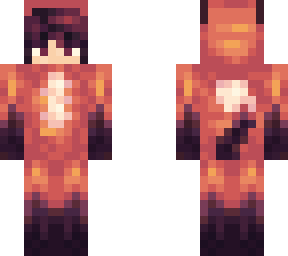 fox skin onsie (short hair)