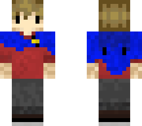 ***** with blue cape