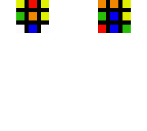 rubix cube head