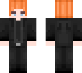 rusty black suit