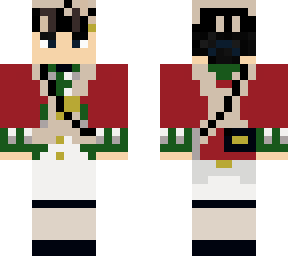 british redcoat, green facings