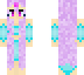 mermaid princess alternate color palette