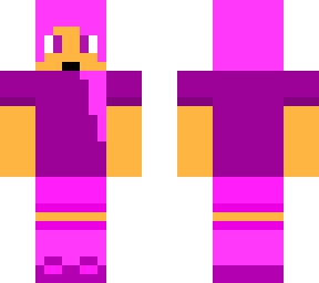 purple summer girl