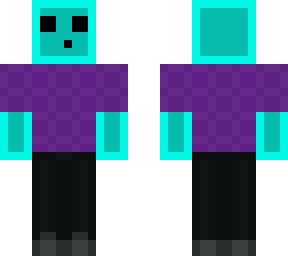 mcfluffyyy's blue slime skin (twitch sweatshirt)
