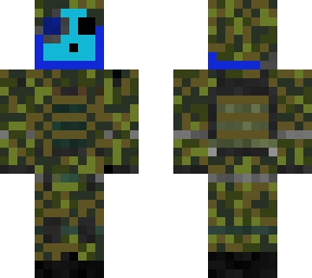 military blue slime