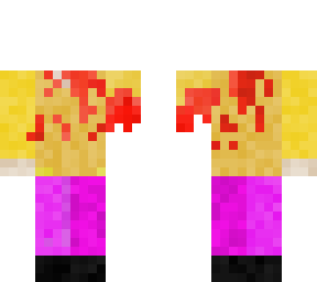 bloody skin