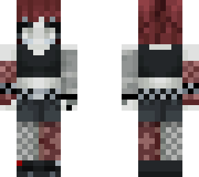 goth with pigtails red