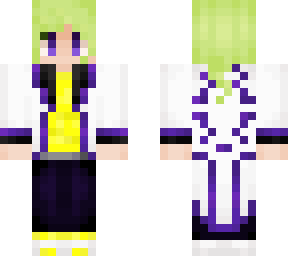 green haired fantasy dude