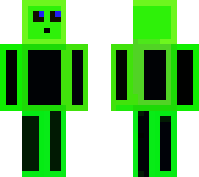 cool green line skin