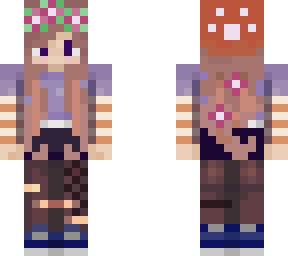 flower mushroom girl